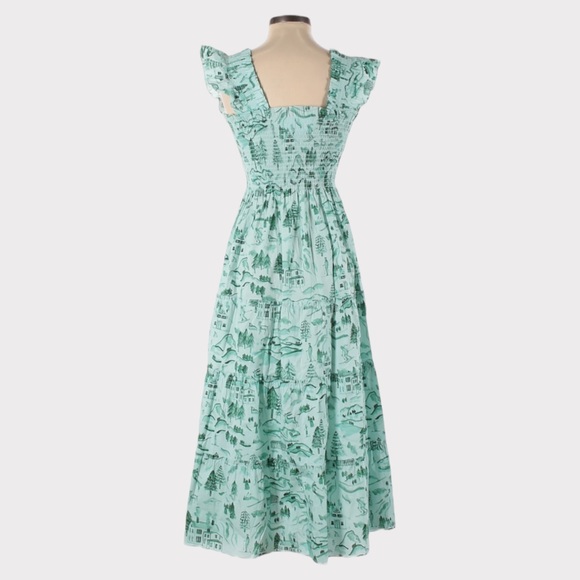 HILL HOUSE Ellie Midi Dress - Ski Chalet - Picture 6 of 12